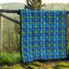 Westy Blue Plaid Quilt Home Decor  Quilt